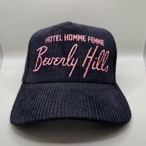 Homme Hotel Corduroy Snapback Hat
